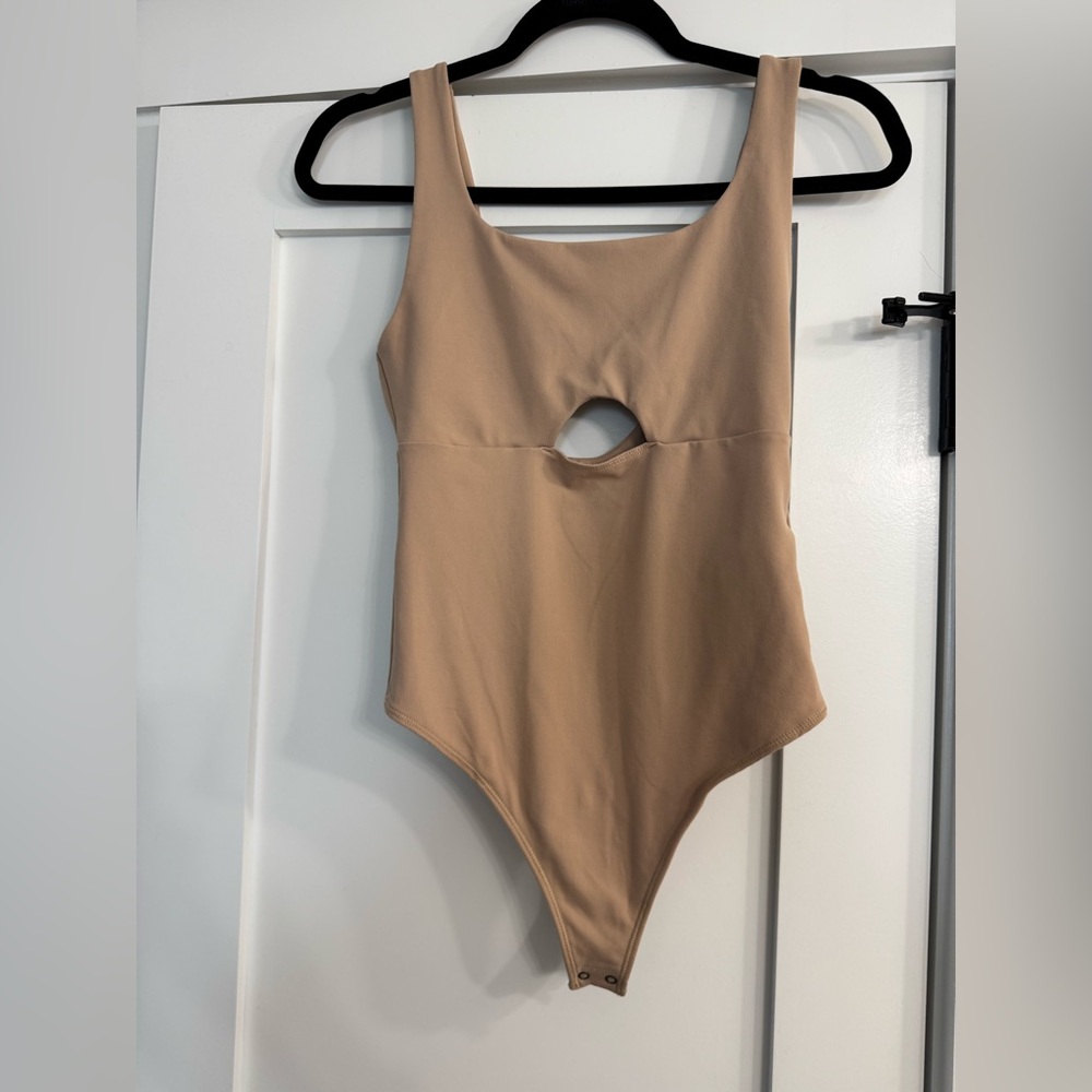 Abercrombie soft af tank nude bodysuit small